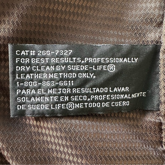 Worthington Genuine Lambskin Leather Coat Women’s Medium Zip Up Jacket Vtg Black - Picture 8 of 13